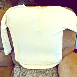 Michael Kors white sweater sized Medium
